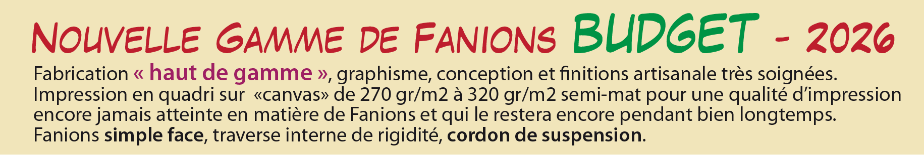 Fanions Equipe 17 x 25 cm - Tarifs